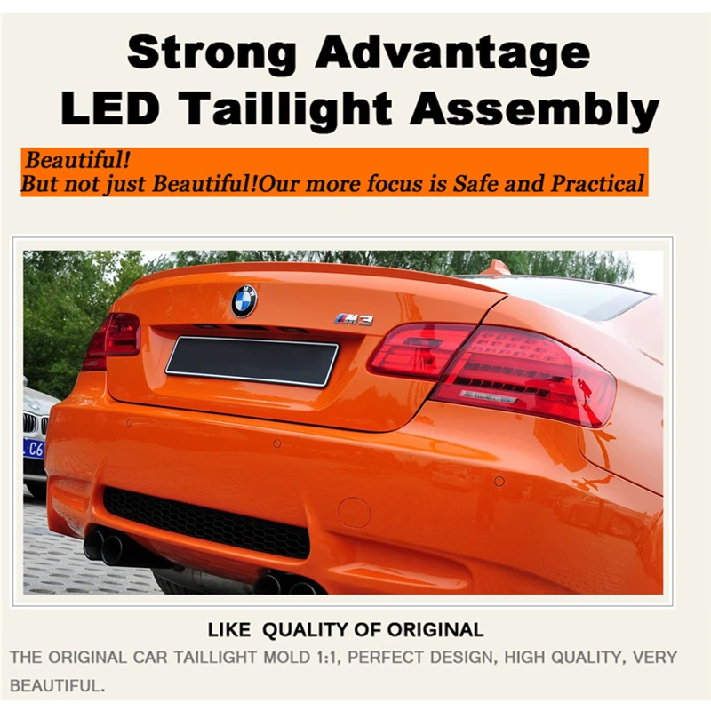 Clearance Car Styling LED Tail Lamp for BMW M3 E92 E93 Tail Lights 2008-2013 for M3 Rear Light DRL+Turn Signal+Brake+Reverse LED light 19 Clearance Car Styling LED Tail Lamp for BMW M3 E92 E93 Tail Lights 2008-2013 for M3 Rear Light DRL+Turn Signal+Brake+Reverse LED light 19