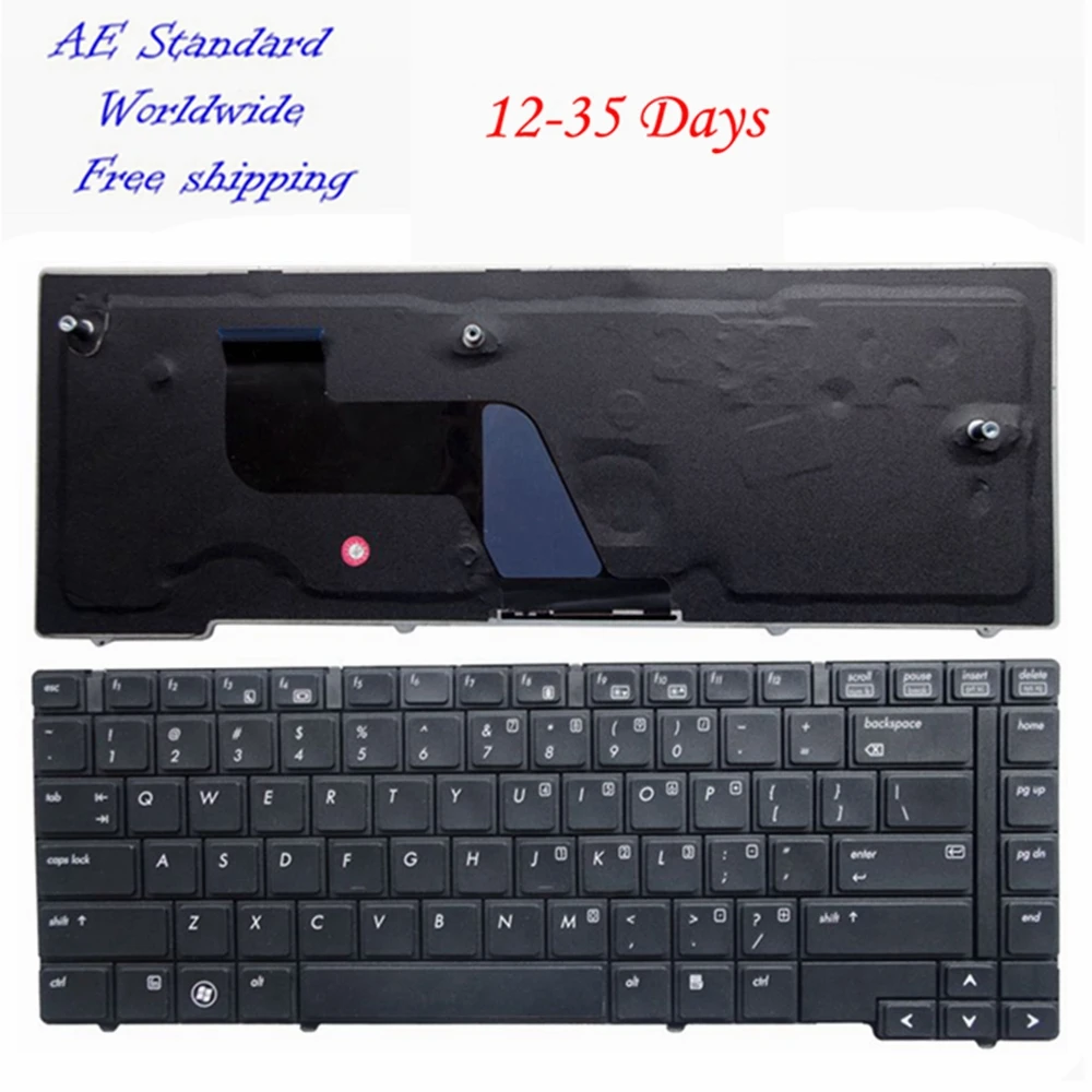 US Black New English laptop keyboard FOR HP 8440P 8440W 8440in