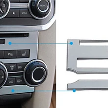 Для Ленд Ровер Дискавери 4 LR4 2010- рамка для CD& средняя консоль с декоративными пуговицами 2 шт