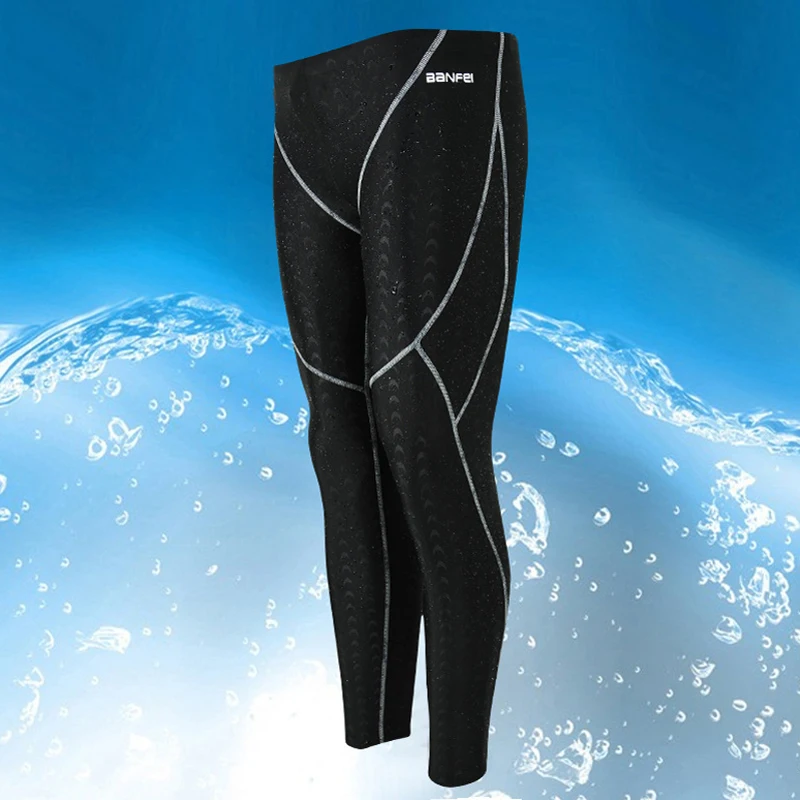 Summer Beach Diving Rash Guard Long Pants Jammers Quick Dry Surf Suit ...