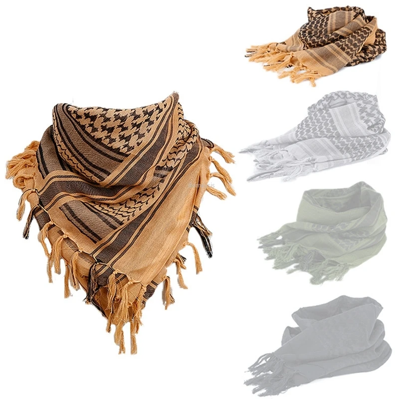 Тактический пустынный шарф в арабском стиле удобные инструменты для охоты туризма спортивные шарфы для мужчин и женщин военный страйкбол