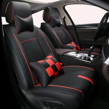

(Front + Rear) Universal special car seat covers For Mitsubishi all models ASX outlander lancer pajero sport pajero dazzle style