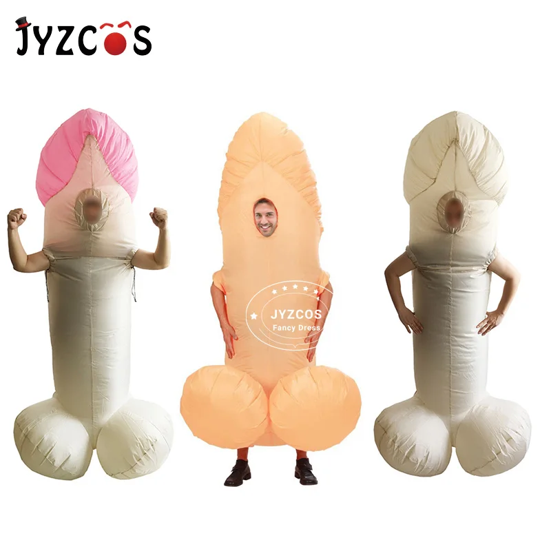 Женский презервативы JYZCOS сексуальный надувной wilли пенис член для косплея|dick