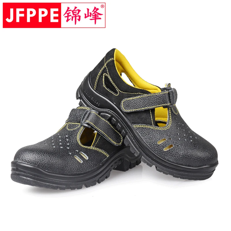 

2019 Safety Shoes Work Men Steel Toe Summer Autumn Anti-piercing Breathable Industrial Security Shoes Anti-smashing Lightweight
