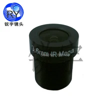 10pcs/lot, 3.6mm CCTV Camera Megapixel MTV IR CCTV Lens 1/3″ M12 mount