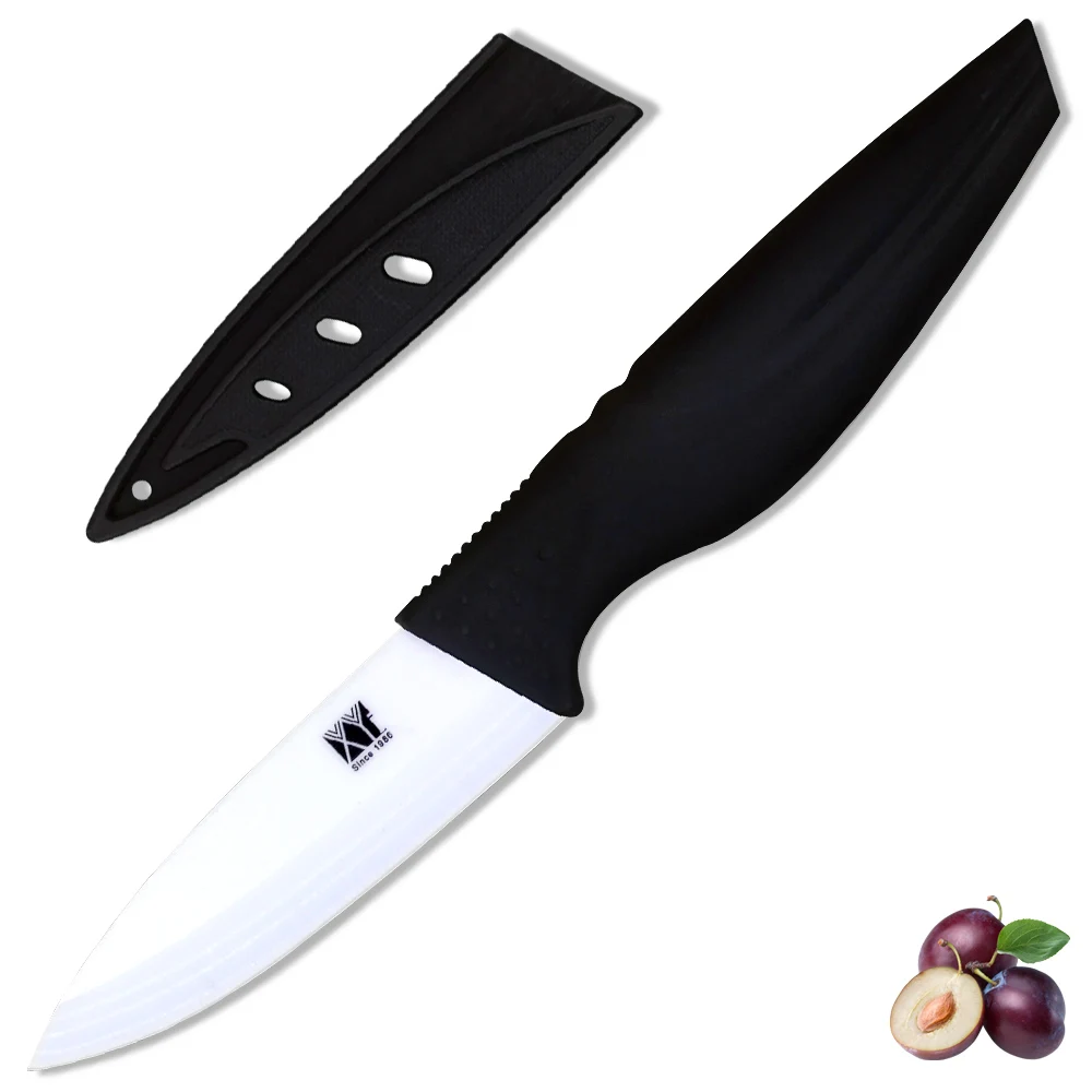 Ceramic blade fruit knife 3 inch white blade superb sharp never rust
