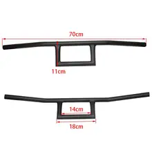 7/" окно руль Широкий Мотоцикл на заказ ручка бар подходит для Harley Chopper Honda Suzuki Yamaha Ducati