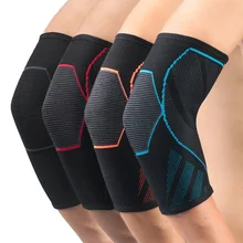 1pc Elbow Pad Sleeve Anti Slip Knitted Arms Wrap Cover Protector Fitness Sportswear Accessories