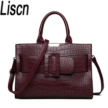 Повседневная сумка-мессенджер из искусственной кожи, новая женская сумка, женская сумка через плечо, модные женские сумки, Большая вместительная сумка-тоут