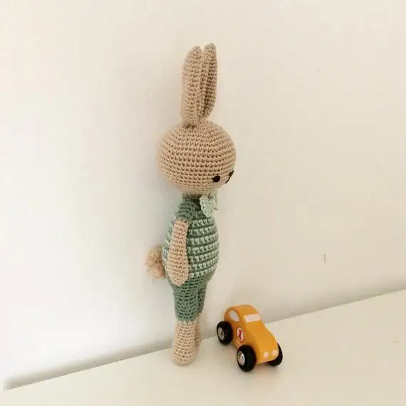 Крючком игрушки amigurumi прекрасный медведь мальчик