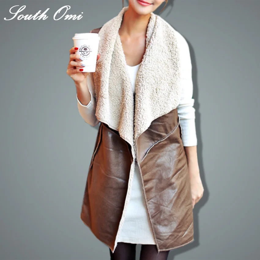 Brown fur vest with hood for women reviews hair