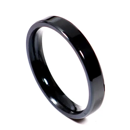 1Pc Tiny Thin 3mm Titanium Ring for Men Women
