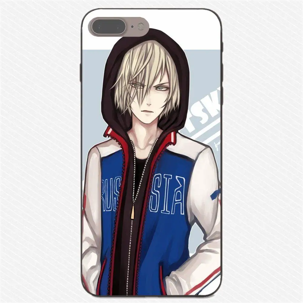 Чехлы из ТПУ для телефонов Xiaomi Redmi Note 2 3 4 4A 4X 5 5A 6 6A Plus Pro S2 Y2 Anime Skate Yuri On Ice