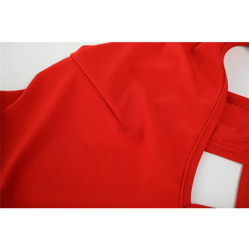 Summer Sleeveless elegant jumpsuit Womens V-Neck Solid Backless Long Playsuit Ladies Sexy loose Jumpsuit Red Clothes R04 (9)