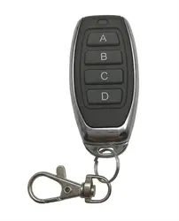 Xuanlongyuan металлический ключ с символами ABCD 4 CH 4CH RF передатчик беспроводной пульт дистанционного управления, 315/433. 92 МГц/лампа/окно/гаражная