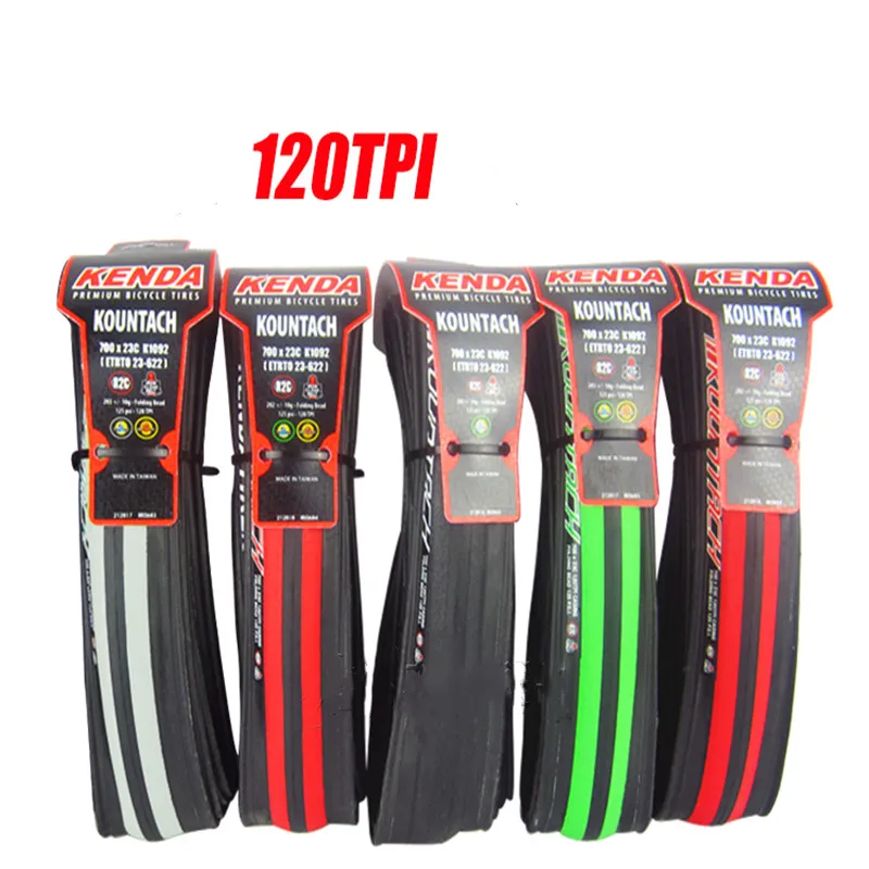 Шины для дорожного велосипеда Kenda K1092 700 * 23c складные велосипедные шины 120TPI 1 шт. |