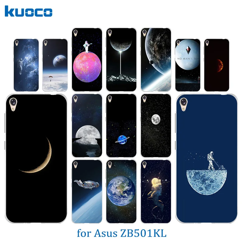 5.0 inch For Asus Zenfone Live ZB501KL Back Cover Space World Pattern Funda Phone Case Matte Full Protect Shell |