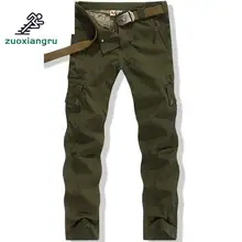 Zuoxiangru мужские дивизии армии Военная Униформа вентиляторы тактический брюки для девочек Мульти комбинезон с карманами мотобрюки пеший Туризм б