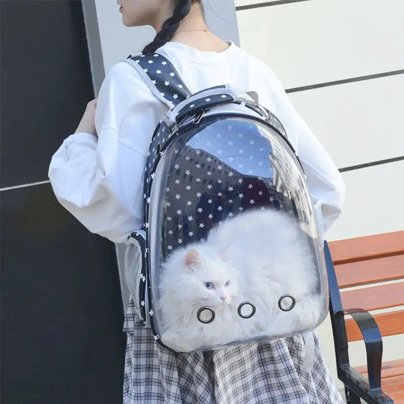 

Portable Pet Puppy Bag Travel Carrier Backpack Cat Dog Space Capsule Breathable
