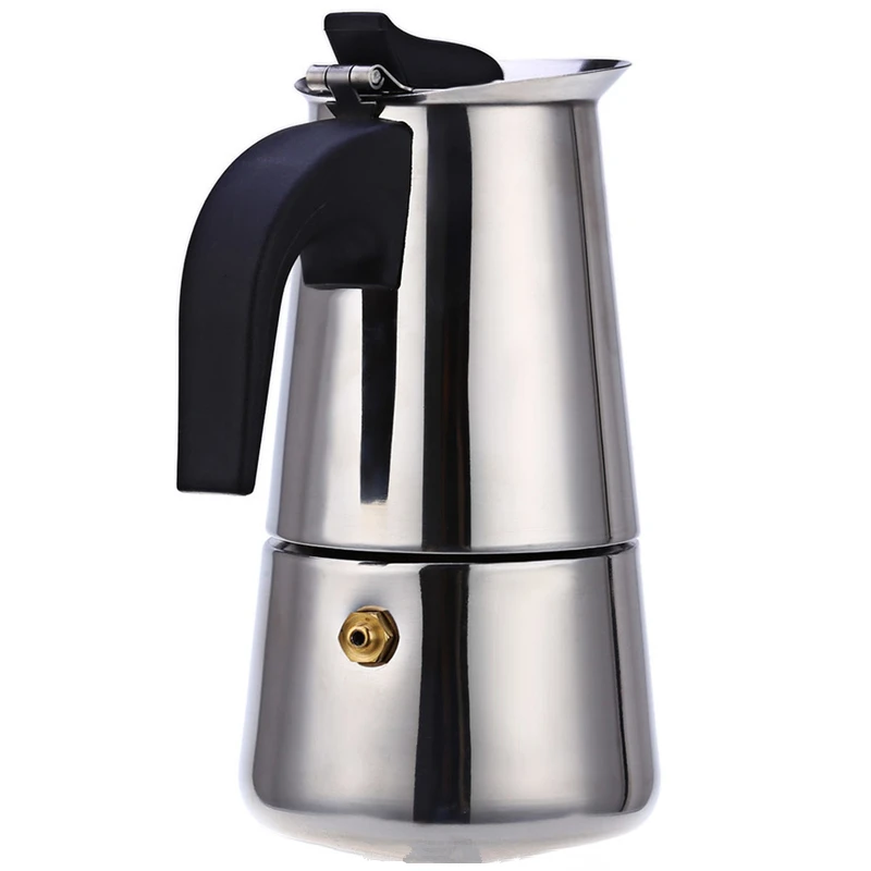 Кофеварка из нержавеющей стали 2 6 чашек|kitchen kitchen|kitchen cooking toolskitchen tools |