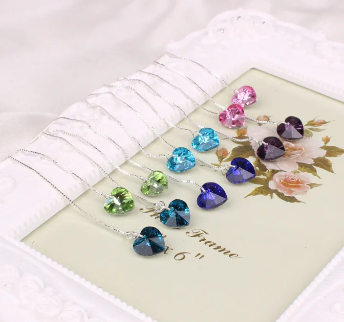 Женские длинные серьги подвески из серебра 925 пробы с кристаллами|long dangle earrings|dangle