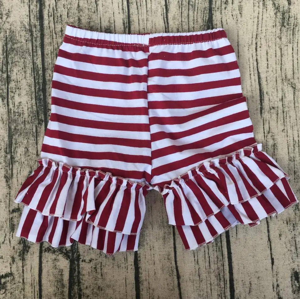 Hot Kids Summer Baby Girls Ruffle Shorts daily cotton baby Girl ruffle