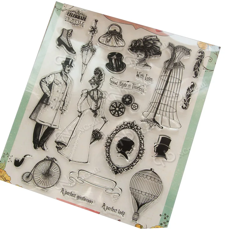 NCraft Clear Stamps N1202 Scrapbook Paper Craft Clear stamp