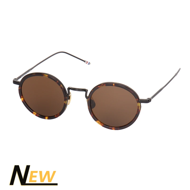 

2019 Thom Brand Designer UV400 Protection Sunglasses Men Women Vintage Round Sun Glasses gafas de sol shades with original box