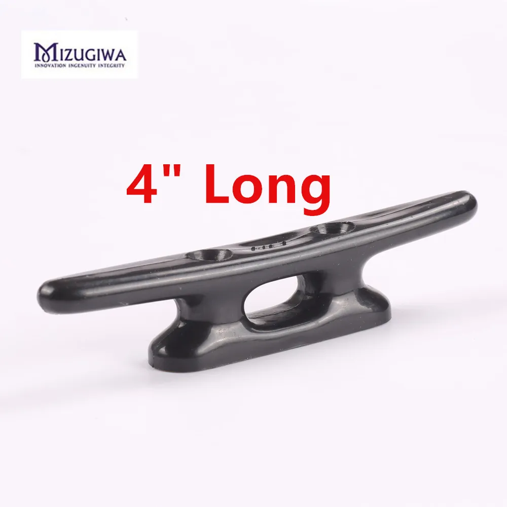 4pcs/lot Mizugiwa Nylon / Plastic Marine Boat Cleat 4" Light Duty Base