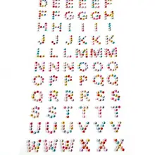 12 листов разных цветов, Кристальные буквы алфавита, наклейки с цифрами, самоклеющиеся стразы, бумага для рукоделия, свадебные подарки, сделай сам