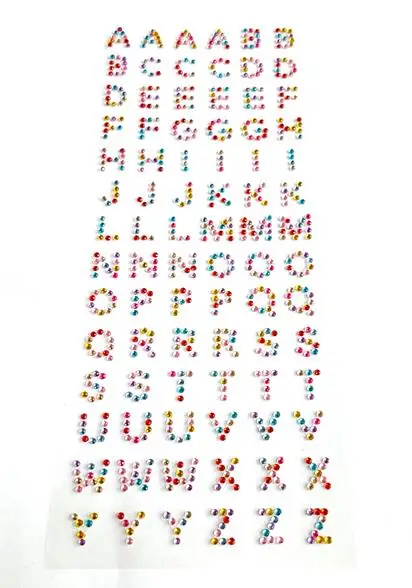 Stick on Diamante Hearts Self Adhesive Wedding,Sheet Crystal Mixed Rhinestone