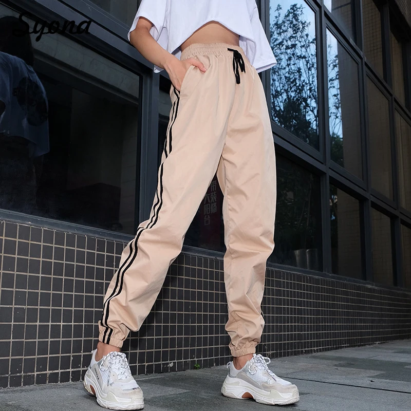 track pants elastic ankle
