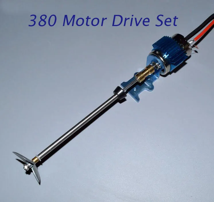 1 Set 380 RC Boat Motor+Shaft+Positve Metal Screw Spare ... 1 Set 380 RC Boat Motor+Shaft+Positve Metal Screw Spare ...