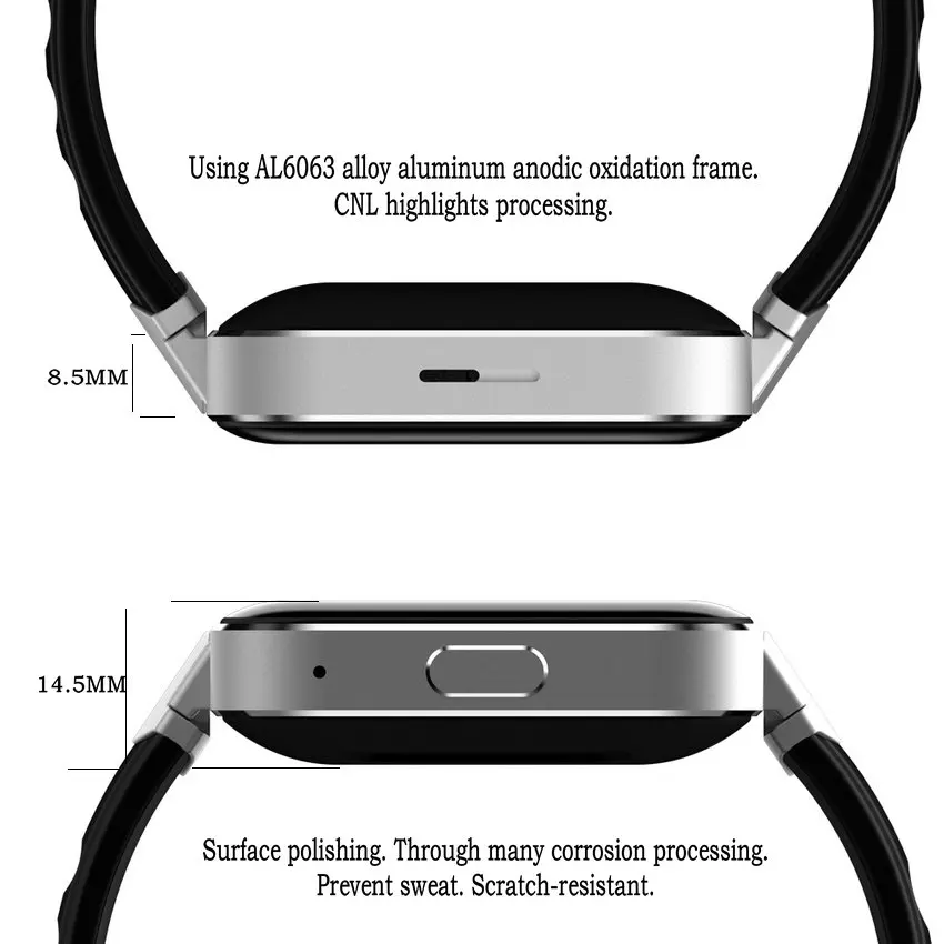 Smart Watch Android 5.1 MTK6572A DM98 2.2