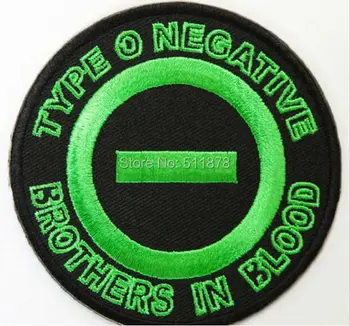 

Type O Negative music band Rock Punk Rockabilly iron on patch heavy metal Metal Core band Biker Vest badge
