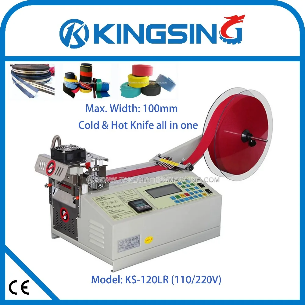 Supermatic &amp Excellent Auto Belt Loop/ Bag Band/Shrink Tube PVC Cutting Machine KS-120LR + Free shipping! by DHL (door to door) |