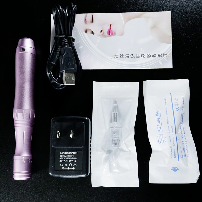 Micro Tiny Needles Stimulate Skin Tightening Remove Scar Reduce Wrinkles Scar Stretch Marks Removal Device Skin Dr Derma Pen Tattoo Guns Aliexpress
