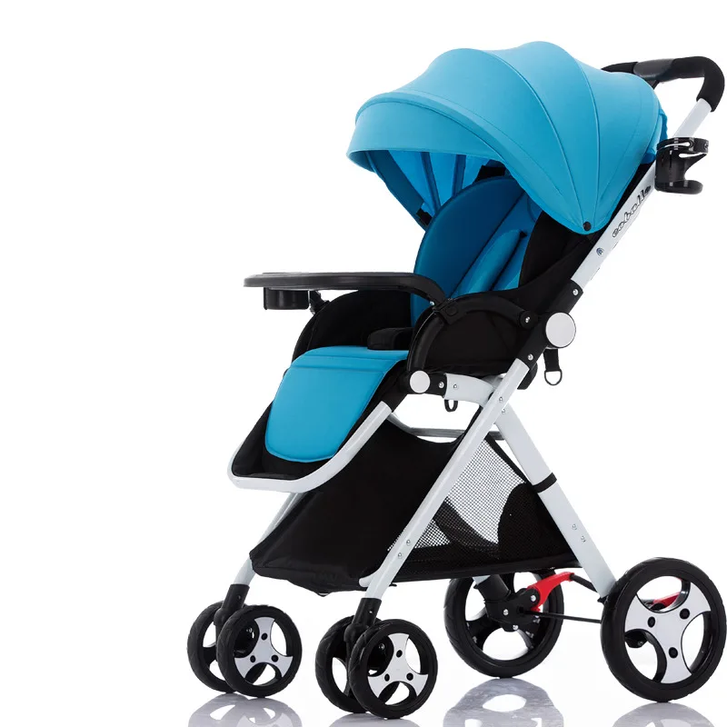 

5.8kg Fashion Lightweight Baby Umbrella Cart, Portable Highview Baby Stroller Kinderwagen, Can Sit & Lie Down, Baby Pocket Car