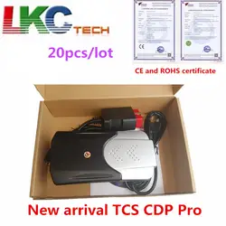 Распродажа! 20 шт./лот Новое поступление TCS CDP Pro obd2 инструмент диагностики авто сканер для автомобилей/Грузовики VCI CDP pro с Bluetooth