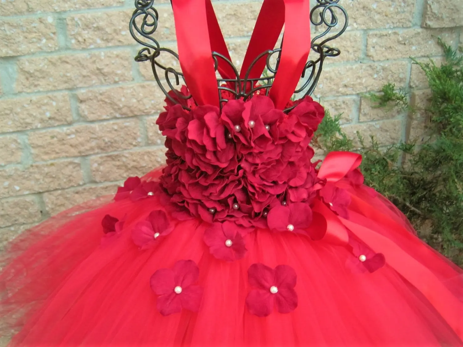 11 видов стилей платье-пачка с цветами и гортензией для девочек фатиновое платье Принцесса-фея цветы Детские платья на свадьбу и день рождения для девочек, От 1 до 14 лет