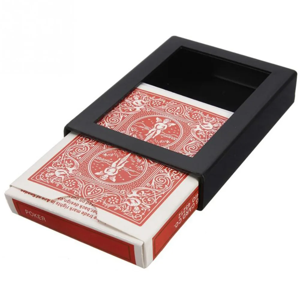 Disappearing Vanishing Poker Card Case Close Up Magic Trick Toy Easy To Do New Disappearing Vanishing Poker Card Case Close Up Magic Trick Toy Easy To Do New