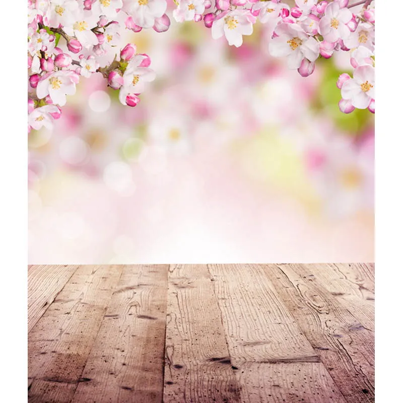 

MEHFOTO 5x7ft Vinyl Pink Flower view new born baby photo background Printed floral garden view Photographic backdrop photocall