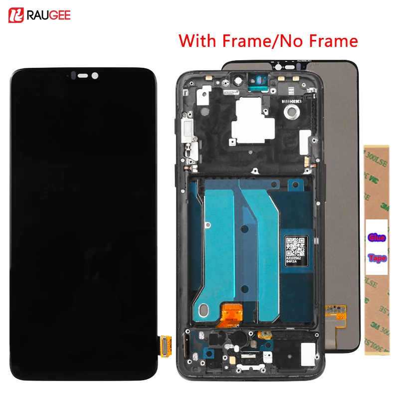 

For Oneplus 6 LCD Display Touch Screen Test Good New Digitizer Assembly Screen Panel Replacement For oneplus6 One plus 6
