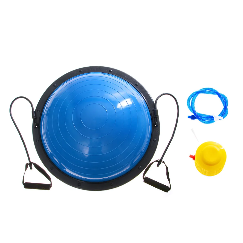 

Latest Bosu Ball Balance Ball Trainer Yoga Fitness Strength Exercise with Pump