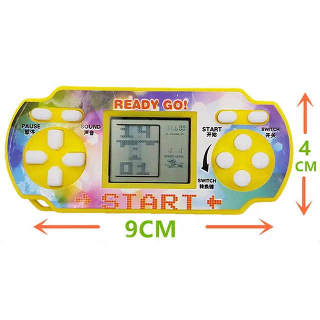 Edal Mini Classical Game Tetris Electronic Game Keychain Toy Gifts Color Random Edal Mini Classical Game Tetris Electronic Game Keychain Toy Gifts Color Random