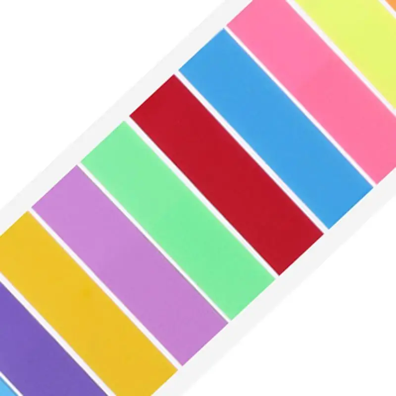 12 Цвет с плоской головкой Стикеры-закладки Блокнот Стикеры N раз этикетка Бумага Закладка стикер школьные канцелярские набор карандашей
