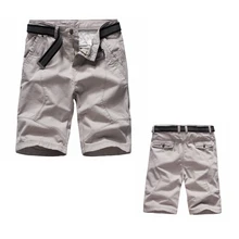 Мужские Шорты однотонные камуфляжные карго сплайсированные Простые Летние треники Уличная Повседневная Бермуды военный хлопок плюс размер Прямая