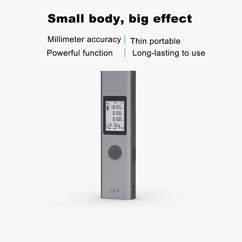 0,03 M-40 M LS-P портативный цифровой USB лазерный дальномер высокоточный лазерный дальномер измеритель расстояния вспышка зарядка дальномер
