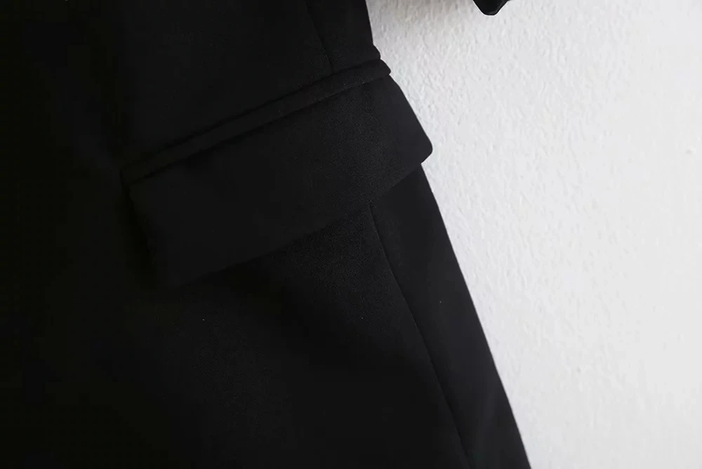 Увядший английский стиль офисной леди рулонный рукав однотонный блейзер feminino Женский блейзер mujer женские блейзеры и куртки