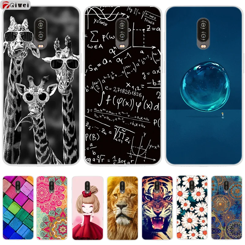 

For Funda Oneplus 6T Case Silicone Patterned Soft TPU Cover For One Plus 6T Case Capa For Oneplus6T Oneplus 6 T Cover Coque 6.41